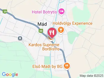 Gerendás Söröző Mád a térképen