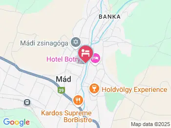 Mádi Kúria Hotel és Rendezvényközpont Mád a térképen