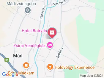 Mádi Magyarok Nagyasszonya Mád a térképen