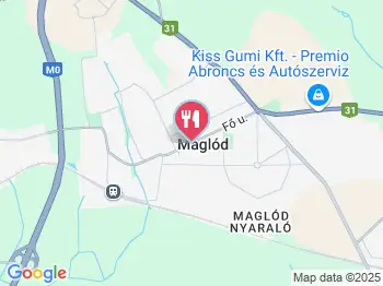 Calma Étterem Maglód a térképen