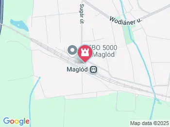 Pesti srácok szobor Maglód a térképen