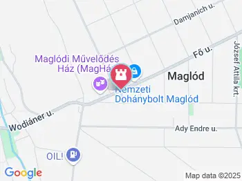 Trianon emlékmű Maglód a térképen