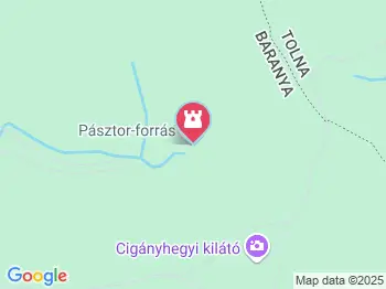 Pásztor-forrás Magyaregregy a térképen