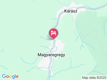 Rubinvölgyi Apartmanház Magyaregregy a térképen