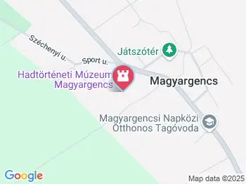 Hadtörténeti Múzeum Magyargencs a térképen