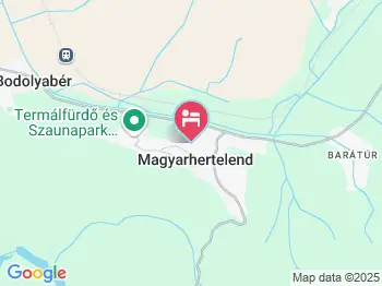 Sziszi Vendégház Magyarhertelend a térképen