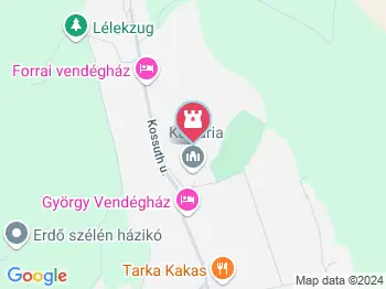 Fájdalmas Szűz kápolna Magyarpolány a térképen