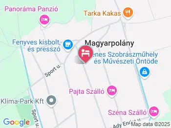 Király Ház Magyarpolány a térképen