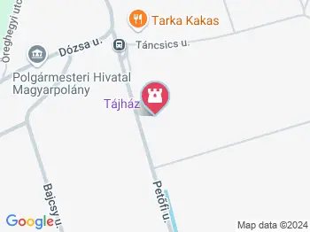 Magyarpolányi Tájház és Falumúzeum Magyarpolány a térképen
