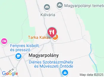 Tarka Kakas Vendéglő Magyarpolány a térképen