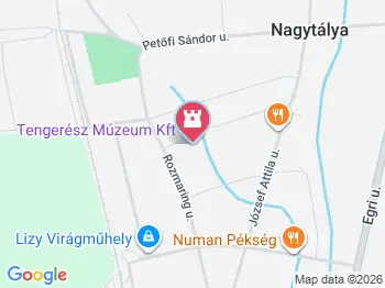 Tengerész Múzeum Maklár a térképen