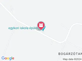 Bogárzói templom Makó a térképen