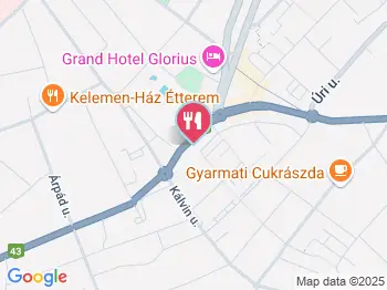 Brooklyn Gyorsbüfé Makó a térképen