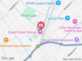 Burger Paradise Makó a térképen