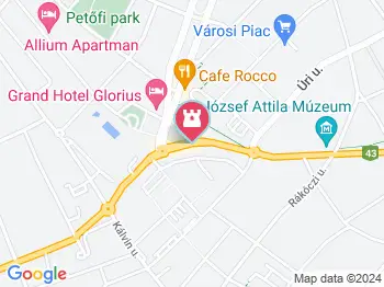 Fátyol Misi cigányprímás Makó a térképen