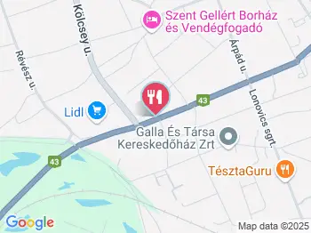 Gondűző Kocsma Makó a térképen