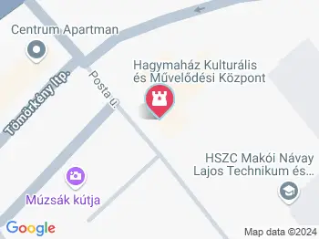 Hagymaház Makó a térképen