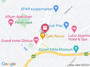 Holokauszt-emlékmű Makó a térképen