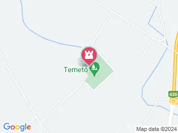 Jángori ortodox zsidó temető Makó a térképen