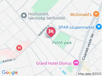 Jázmin Apartman Makó a térképen