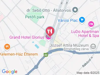 Kalász Étterem Makó a térképen