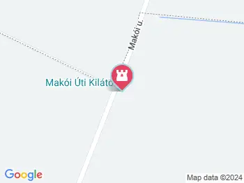 Makói úti kilátó Makó a térképen