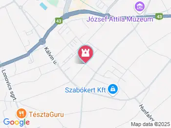 Puttó szobor Makó a térképen