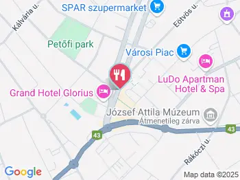 Rocco Étterem Makó a térképen