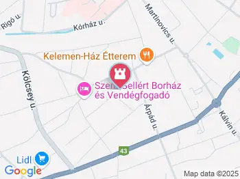 Szent István király Plébániatemplom Makó-Belváros Makó a térképen