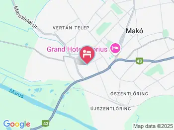 Szent Gellért Borház & Vendégfogadó Makó a térképen