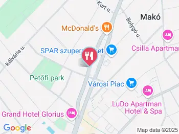 SziTi Caffee Makó a térképen