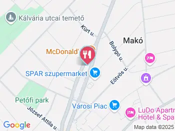 Viva Café Makó a térképen