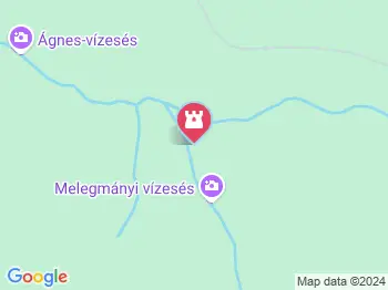Melegmányi-völgy Mánfa a térképen