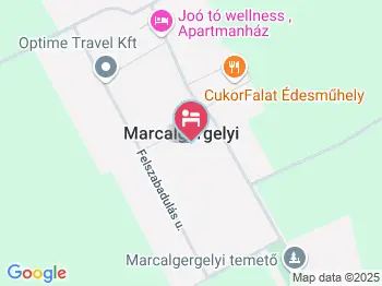 Joó-tó Vendégház Marcalgergelyi a térképen