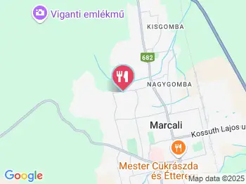 Forgách Pince Étterem Marcali a térképen