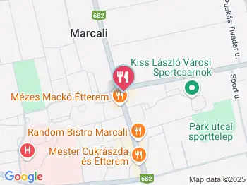 Marcello Pizzéria Marcali a térképen