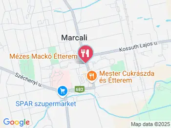 Mézes Mackó Cukrászda & Vendéglő Marcali a térképen