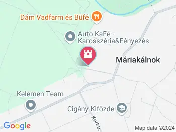 Scania Museum Máriakálnok a térképen