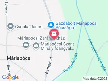 Máriapócsi Zarándokház Máriapócs a térképen