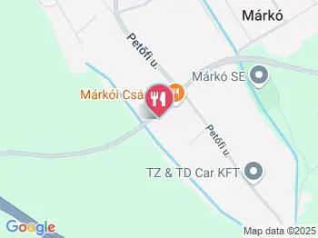Márkói Csárda Márkó a térképen