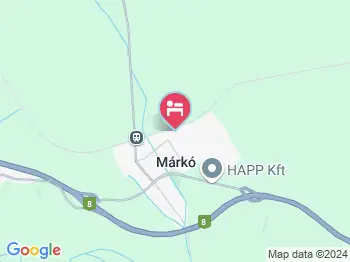 Márkói Vendégház Márkó a térképen