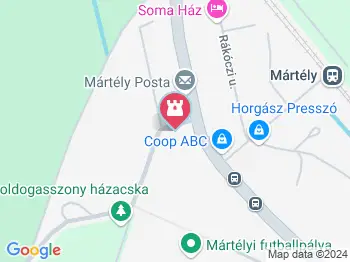 Mártélyi Boldogasszony Házacskája Mártély a térképen