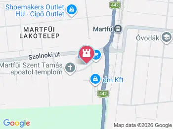 Időkapu Martfű a térképen