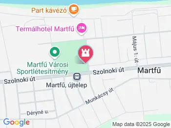 Martfű Gyógyfürdő és Uszoda Martfű a térképen