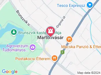 Beethoven Emlékmúzeuma Martonvásár a térképen