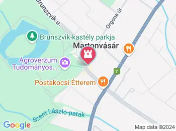 Brunszvik-Teleki-de Gerando emlékszoba Martonvásár a térképen