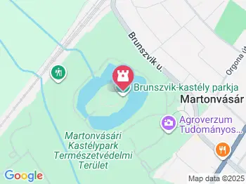 Brunszvik Teréz szobra Martonvásár a térképen