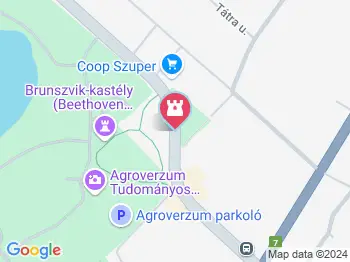 Emlékezés tere Martonvásár a térképen