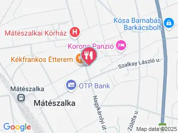 Eni Fagyizó Mátészalka a térképen