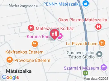 Korona Kávézó Mátészalka a térképen